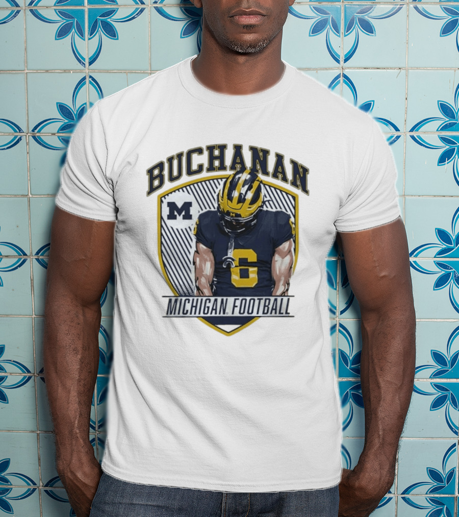 Buchanan No 6 Michigan Wolverines Football M T-Shirt