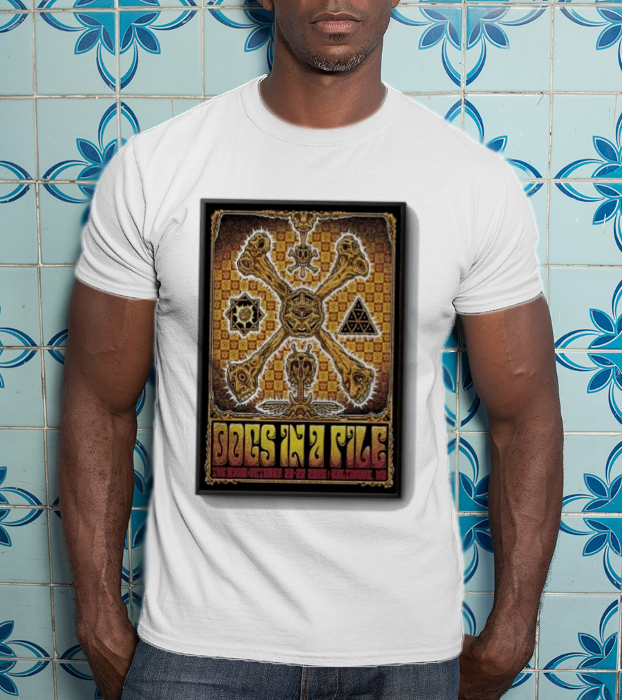 Dogs In A Pile Baltimore MD October 20 22 2026 Tour T-Shirt