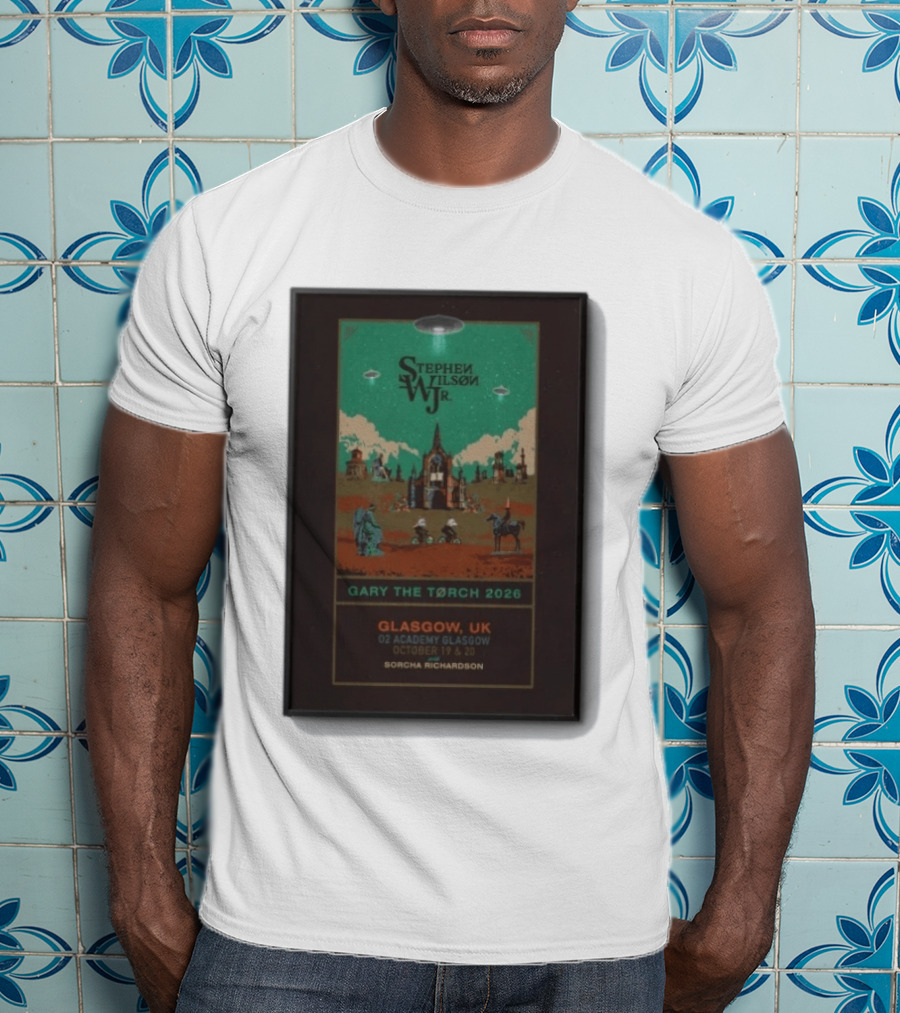 Stephen Wilson Jr. Gary The Torch 2026 Glasgow UK 02 Academy October 19 20 Sorcha Richardson T-Shirt