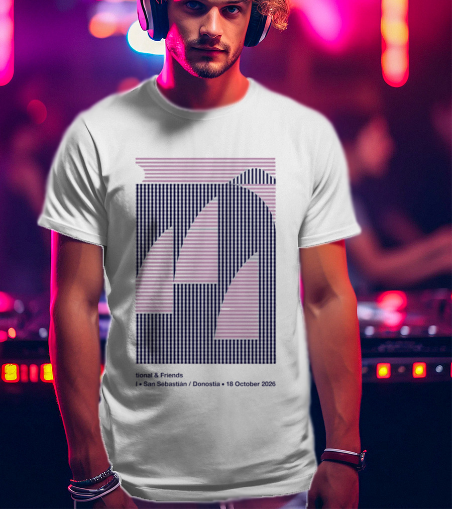 The National And Friends Kursaal San Sebastian Donostia Gig October 18 2026 Auditorio Kursaal T-Shirt