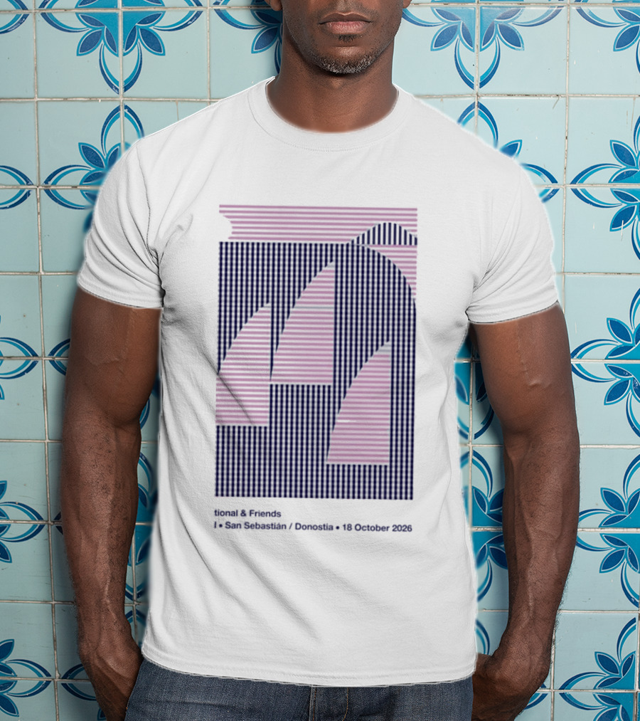 The National And Friends Kursaal San Sebastian Donostia Gig October 18 2026 Auditorio Kursaal T-Shirt