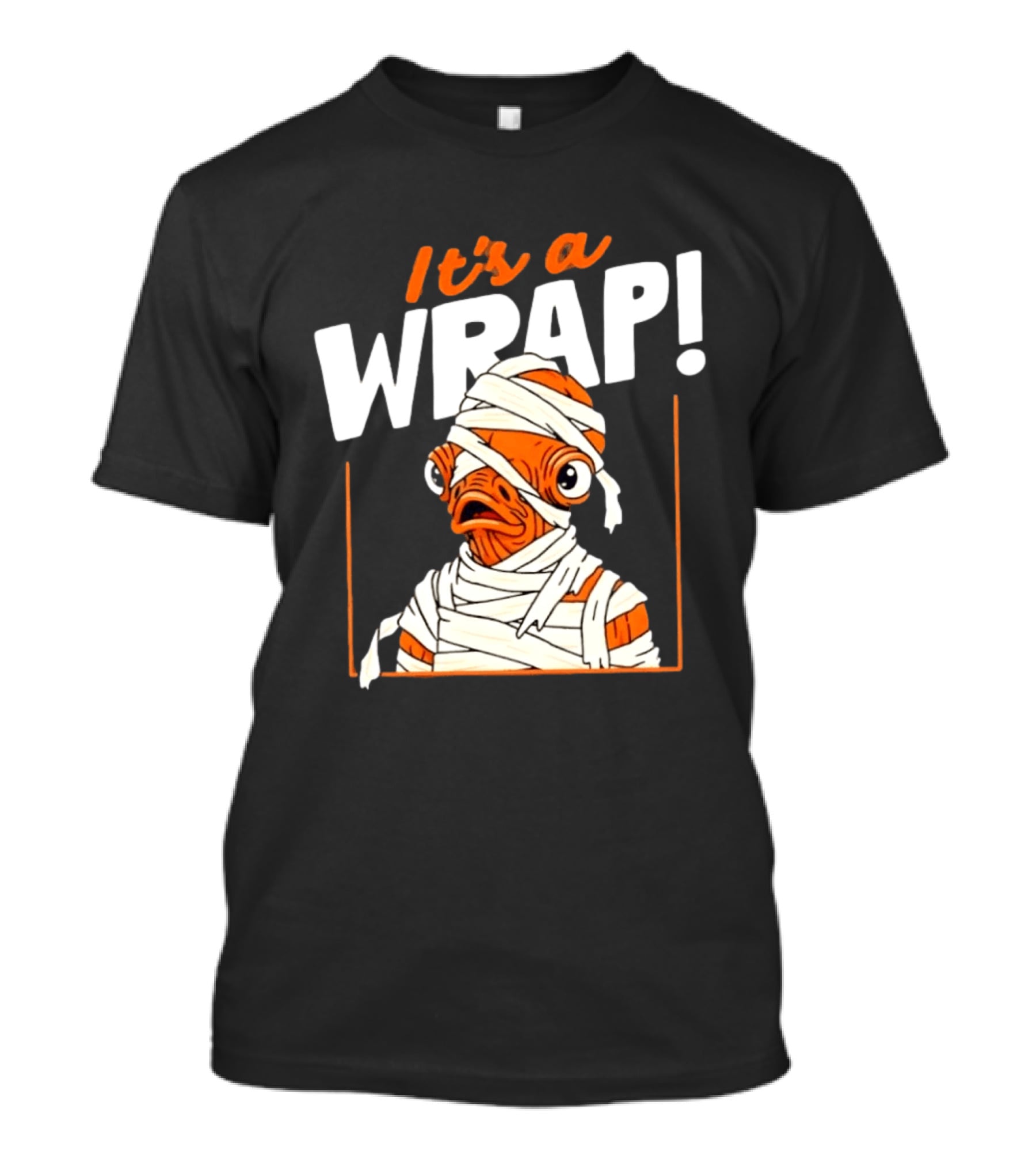 Admiral Ackbar It's A Wrap Mummy Star Wars T-Shirt