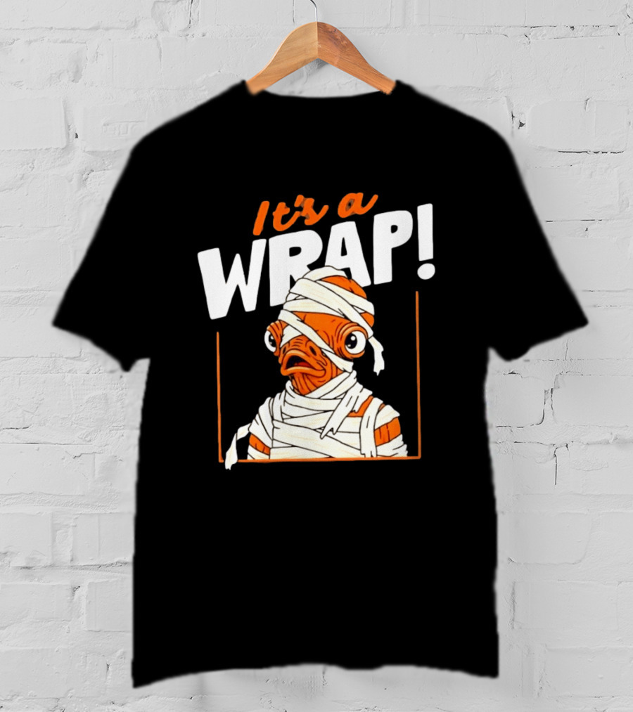 Admiral Ackbar It's A Wrap Mummy Star Wars T-Shirt