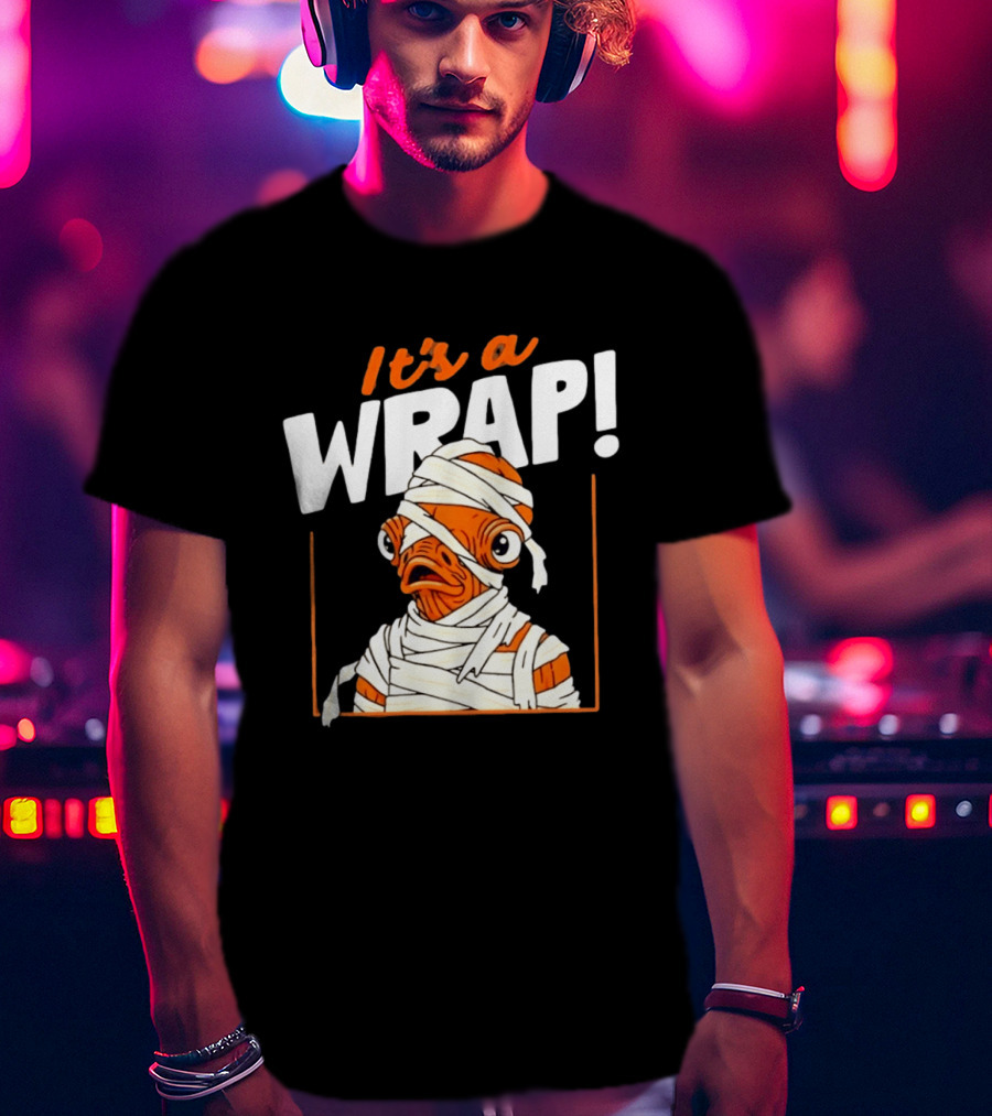 Admiral Ackbar It's A Wrap Mummy Star Wars T-Shirt
