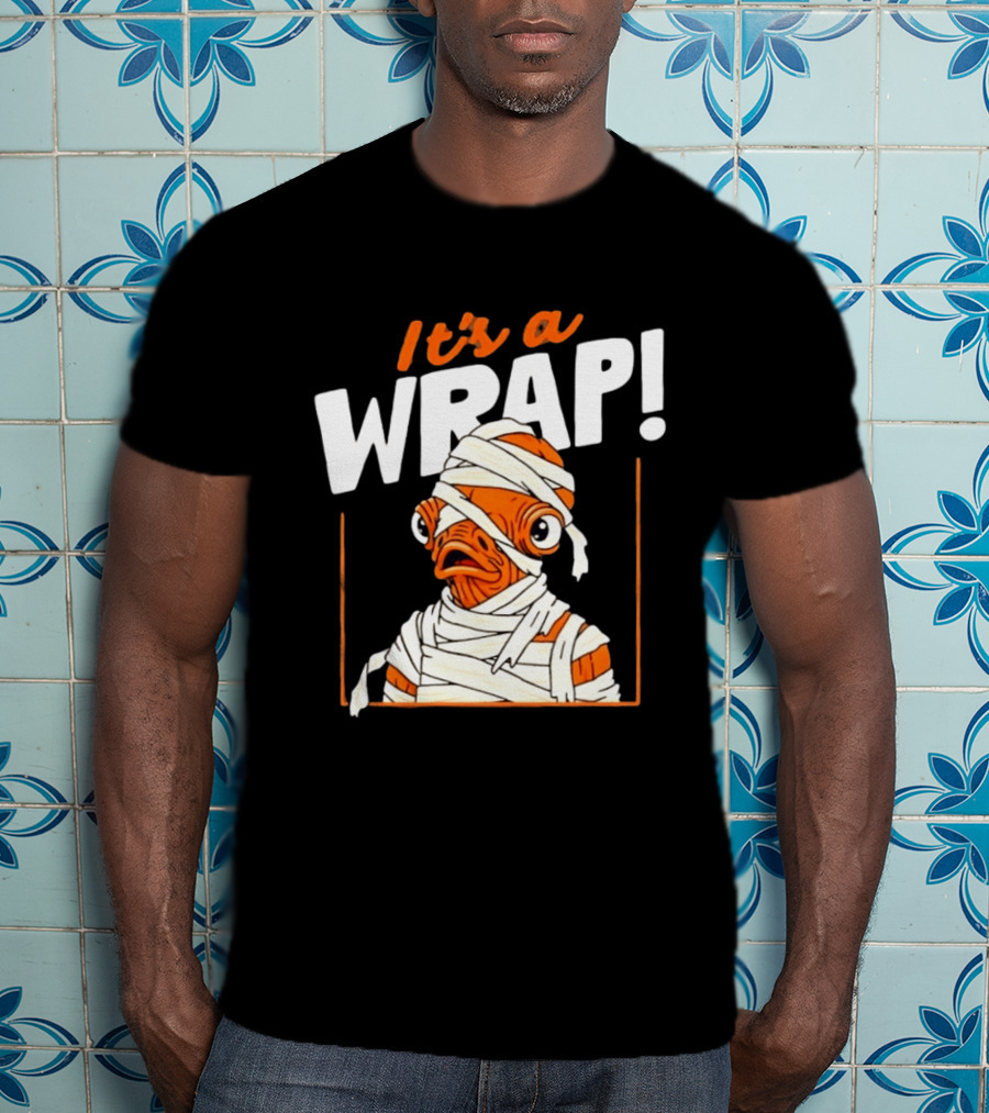 Admiral Ackbar It's A Wrap Mummy Star Wars T-Shirt