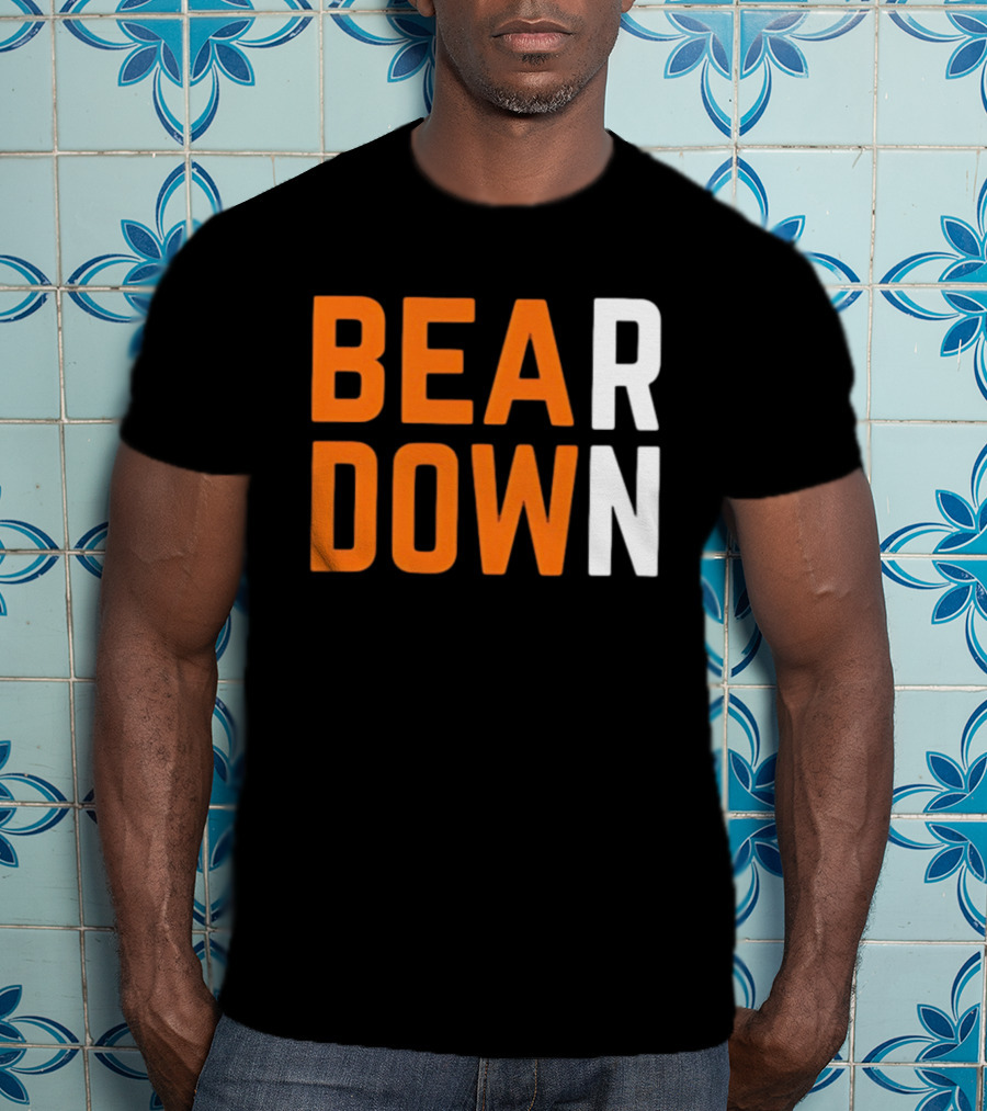 Bear Down Chicago Football Team Spirit T-Shirt