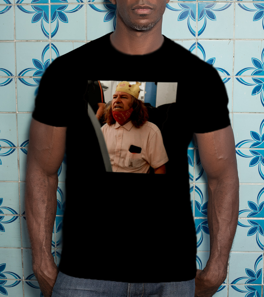 Burger King Crown Angry Guy Meme T-Shirt