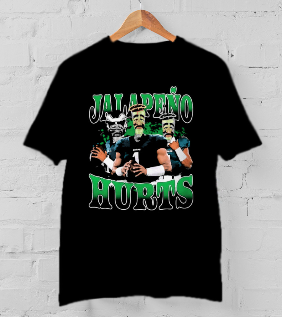 Jalapeño Hurts Philadelphia Eagles Jalen Hurts Philly T-Shirt
