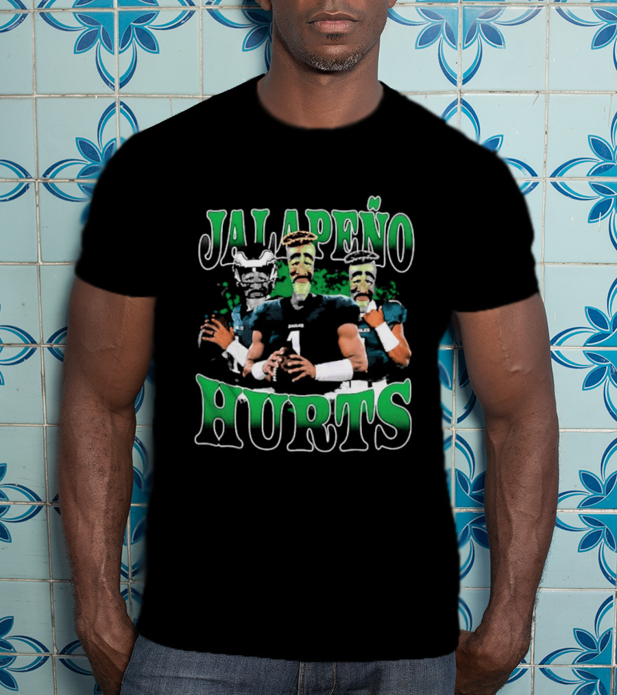 Jalapeño Hurts Philadelphia Eagles Jalen Hurts Philly T-Shirt