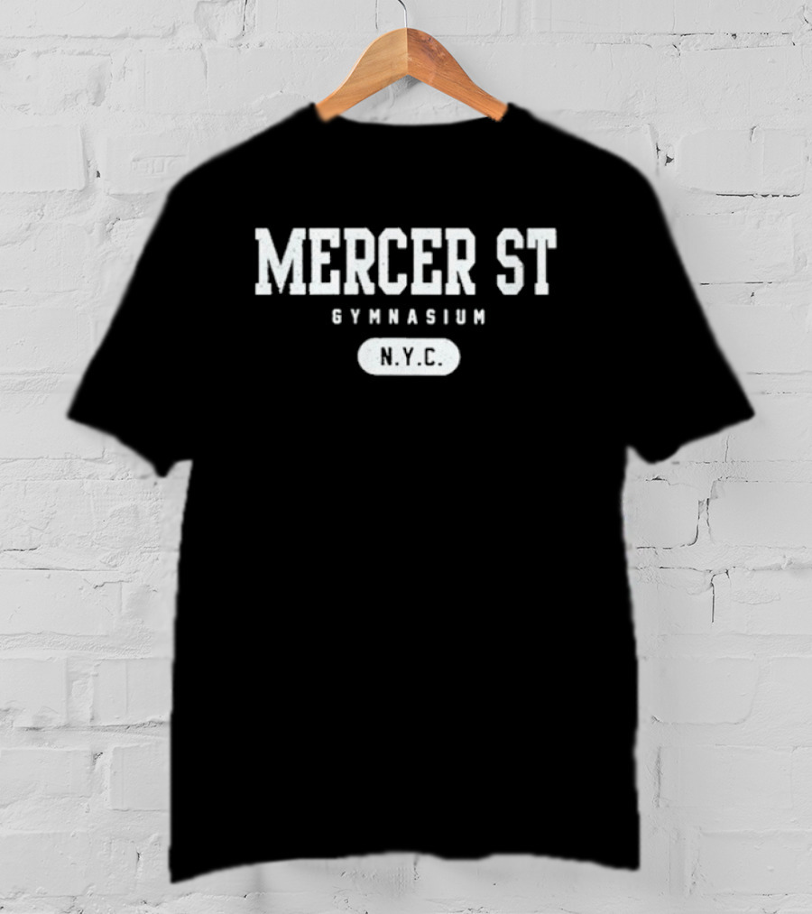 Mercer St Gymnasium NYC Vintage Athletic Club T-Shirt
