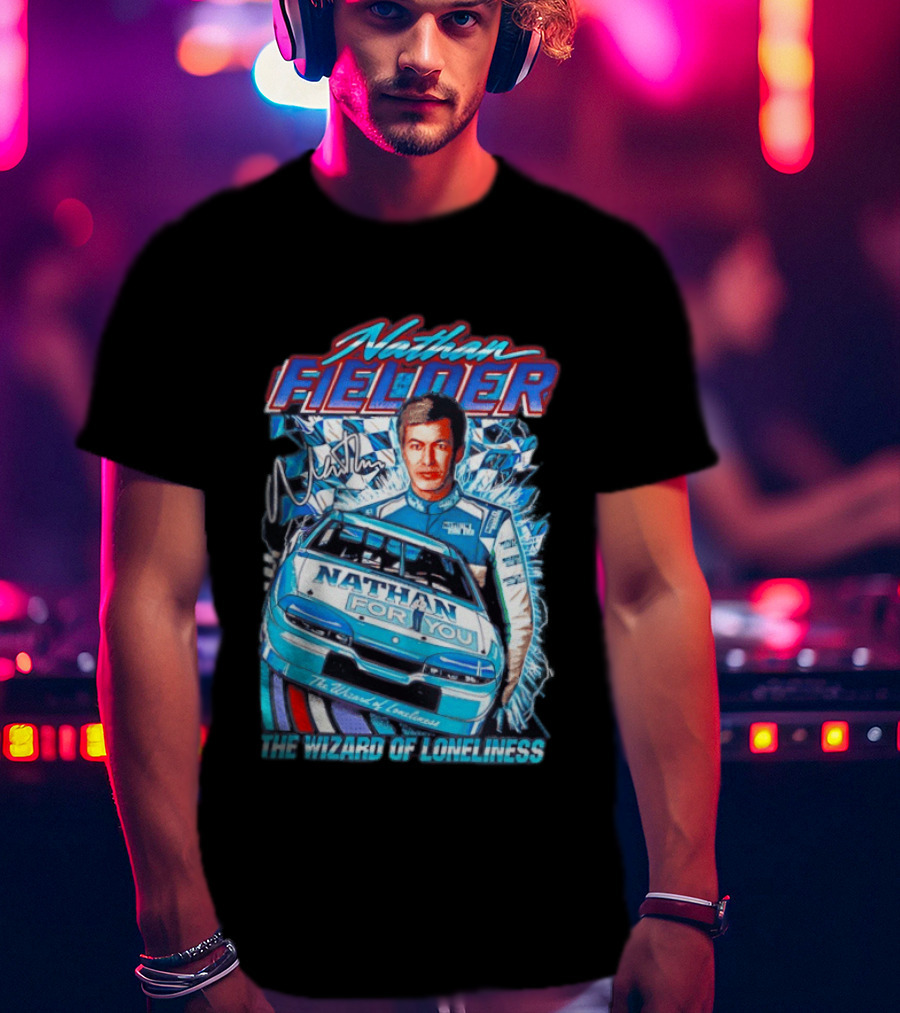 Nathan Fielder For You Wizard Of Loneliness Racing Car T-Shirt