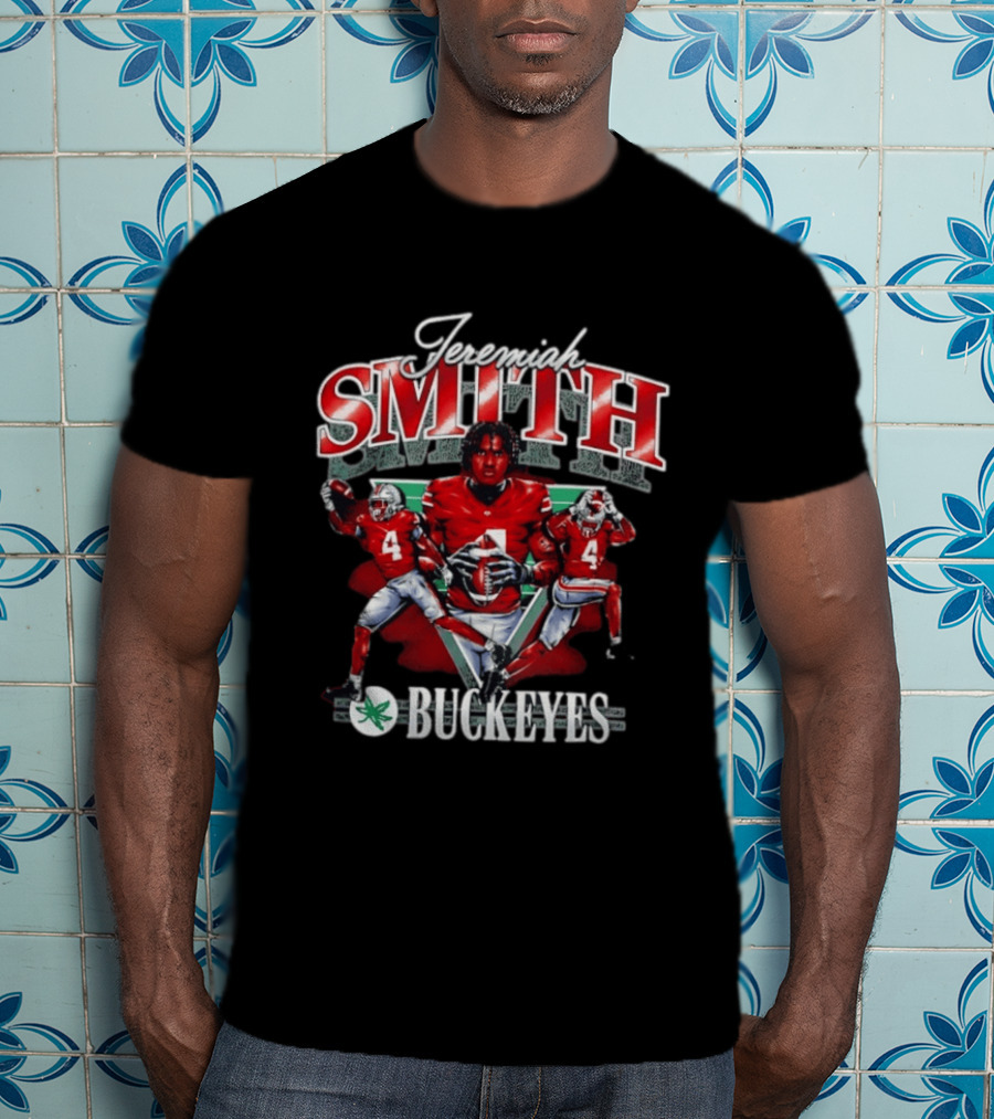 Ohio State Buckeyes Jeremiah Smith No 4 T-Shirt
