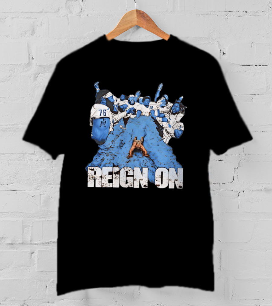 Old Dominion University Reign On Football Team Celebration T-Shirt