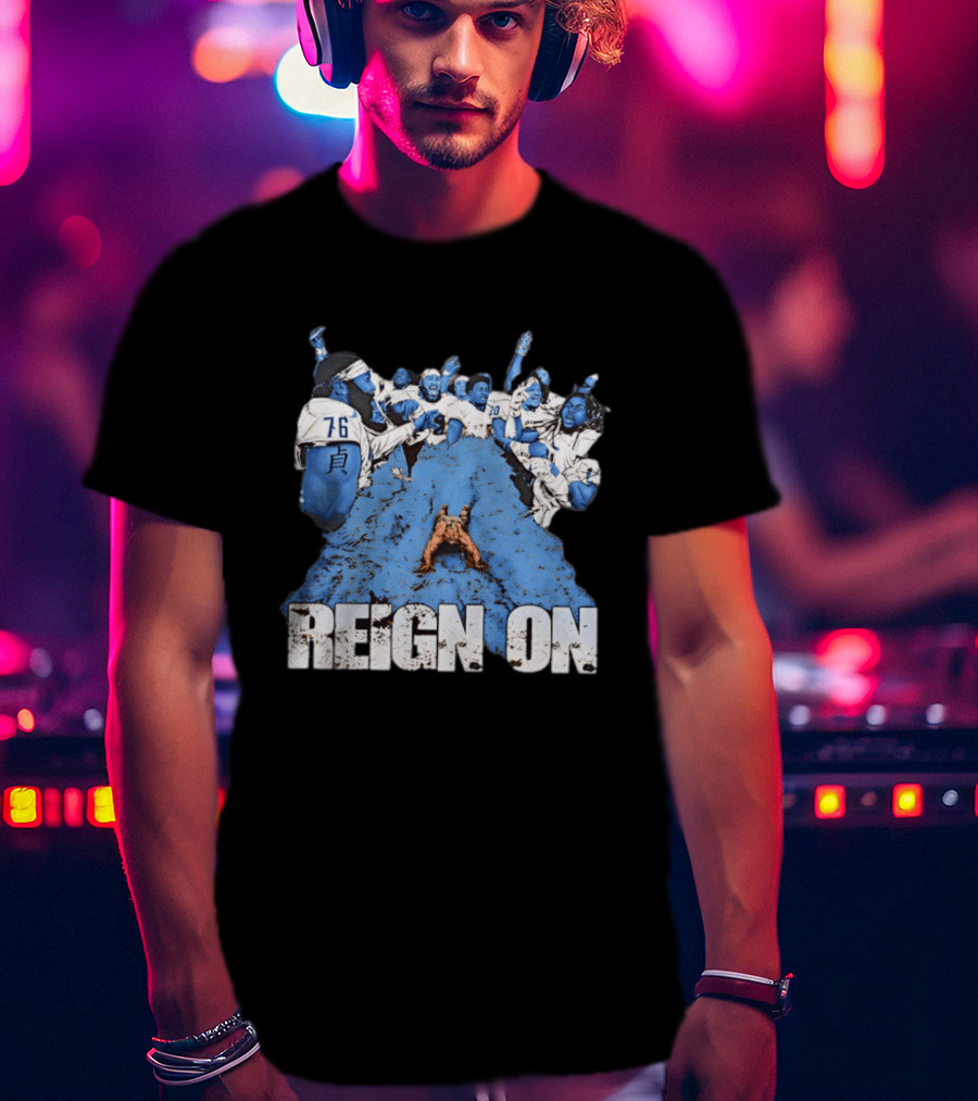 Old Dominion University Reign On Football Team Celebration T-Shirt