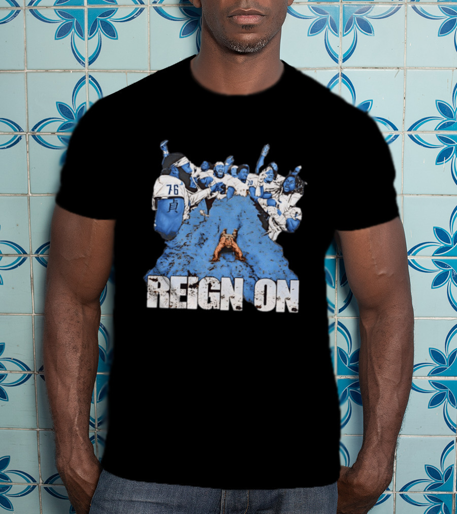 Old Dominion University Reign On Football Team Celebration T-Shirt