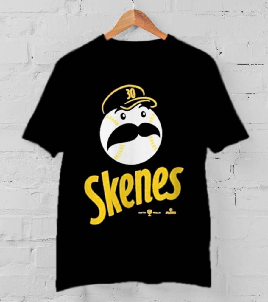 Skenes Baseball Cap Mustache Padres 30 T-Shirt