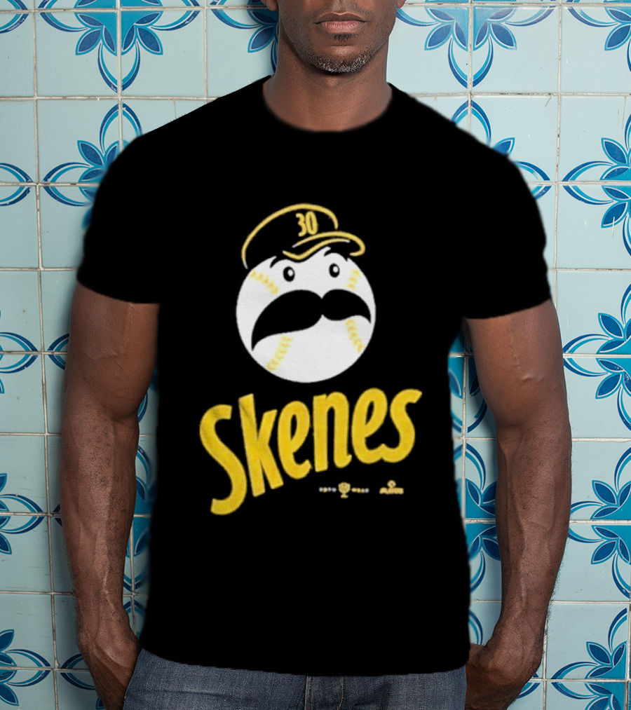 Skenes Baseball Cap Mustache Padres 30 T-Shirt