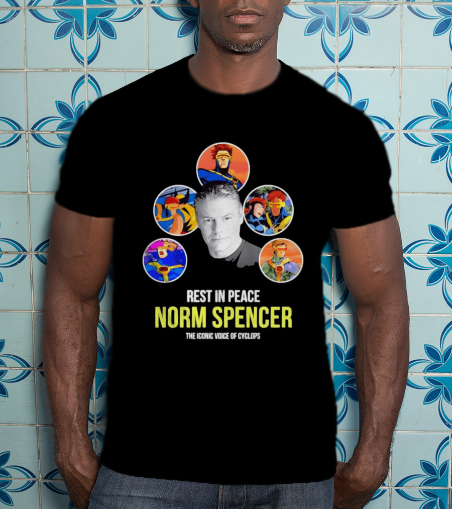 Rest In Peace Norm Spencer Iconic Voice Of Cyclops T-Shirt