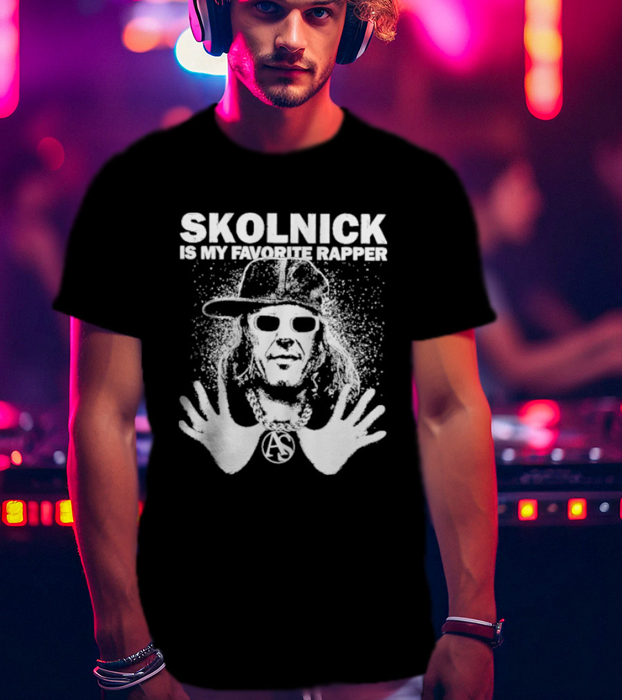 Skolnick Is My Favorite Rapper Iconic Hip Hop T-Shirt