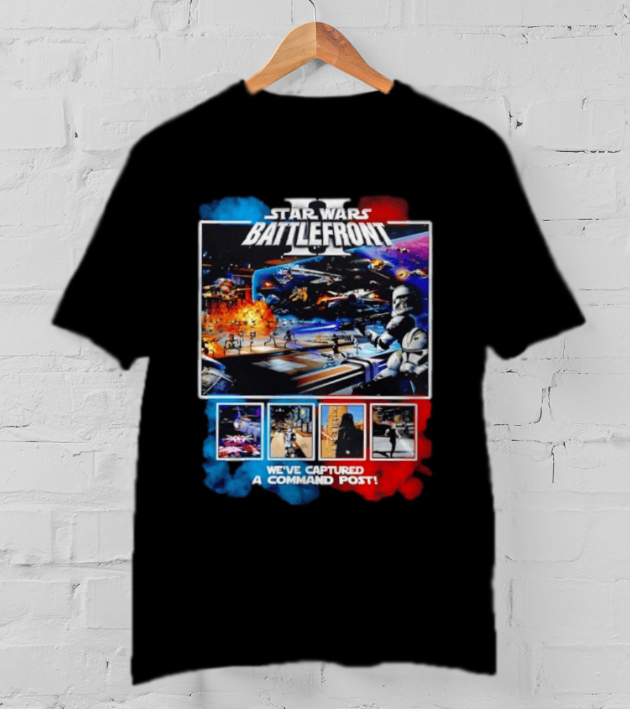 Star Wars Battlefront II We've Captured A Command Post Galactic Warfare T-Shirt