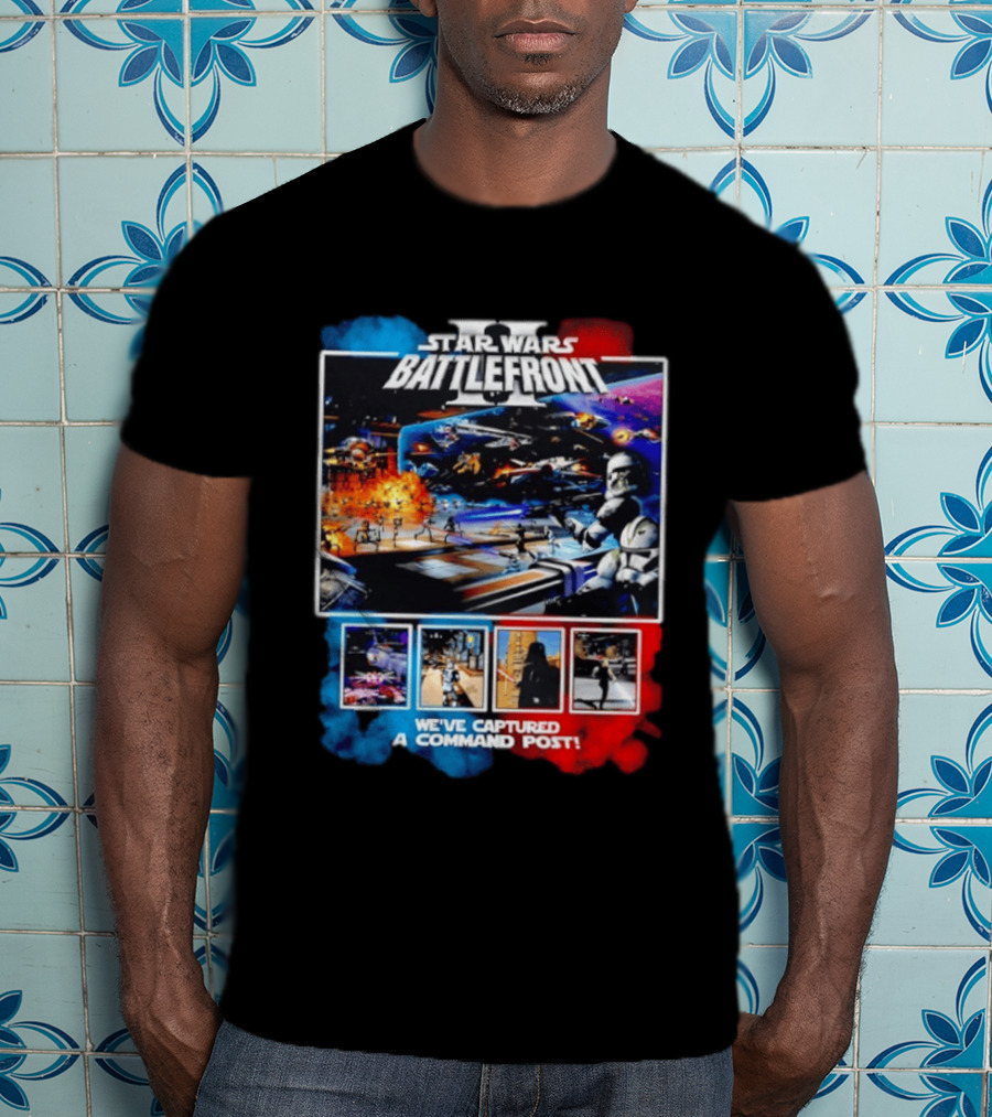 Star Wars Battlefront II We've Captured A Command Post Galactic Warfare T-Shirt