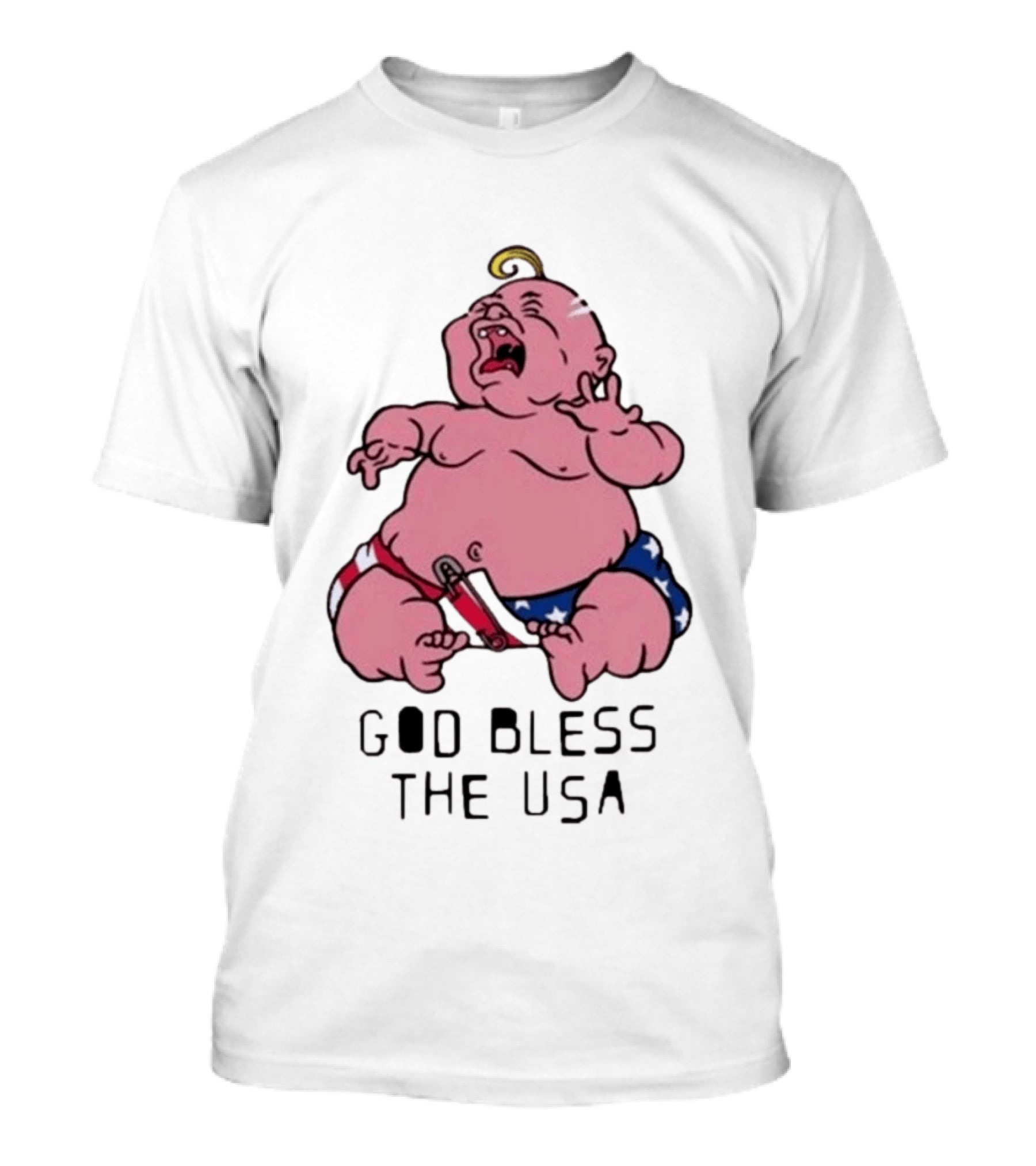 Vince Staples Cry Baby Red God Bless The USA 2026 T-Shirt