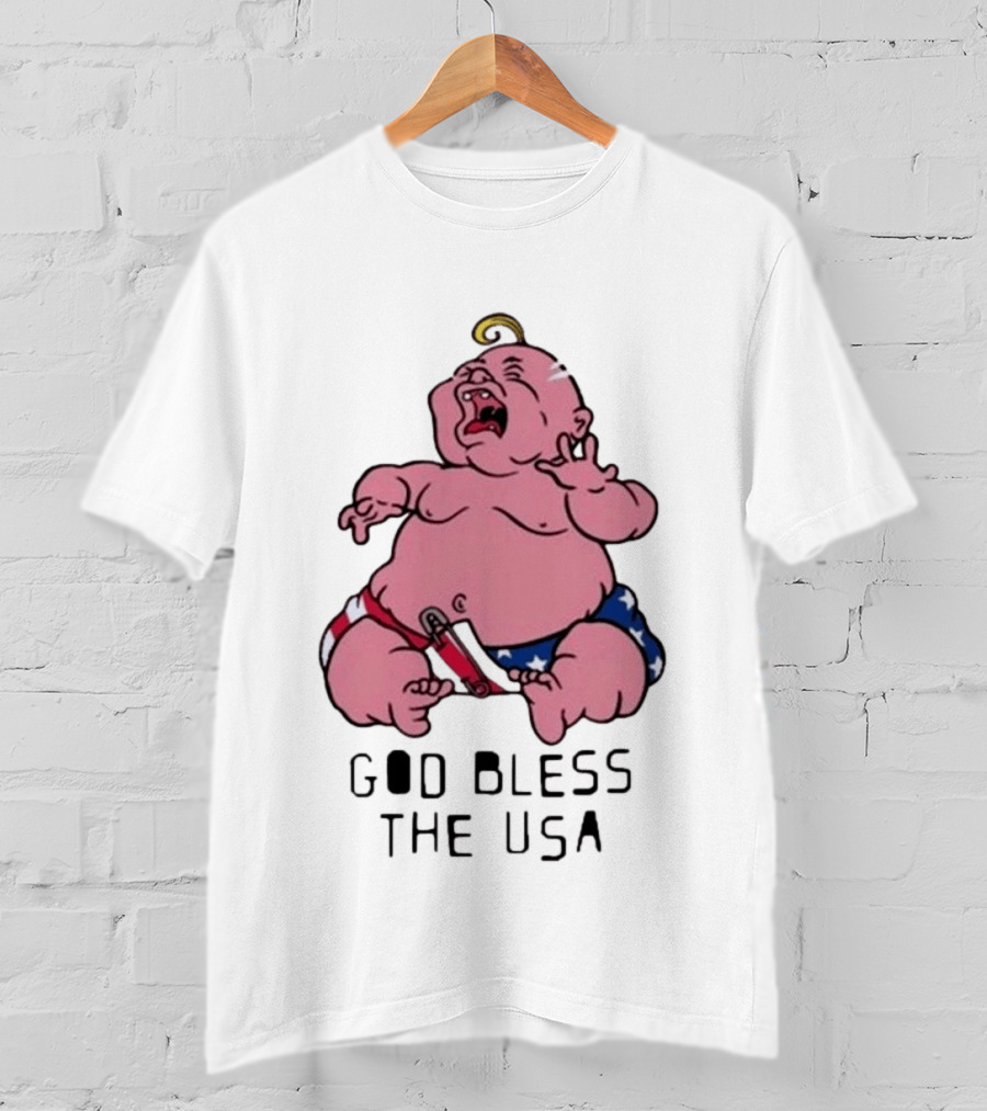 Vince Staples Cry Baby Red God Bless The USA 2026 T-Shirt