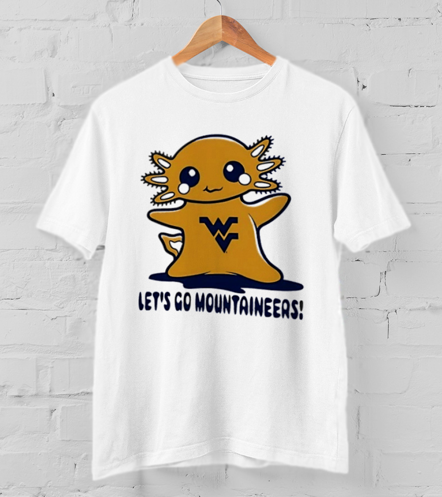 West Virginia Basketball Pokémon Let's Go Mountaineers WVU Fan Spirit T-Shirt