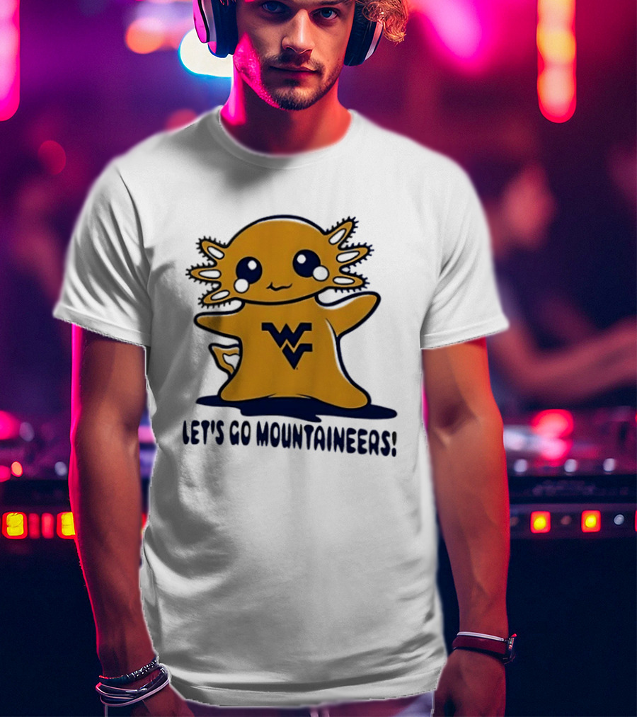 West Virginia Basketball Pokémon Let's Go Mountaineers WVU Fan Spirit T-Shirt