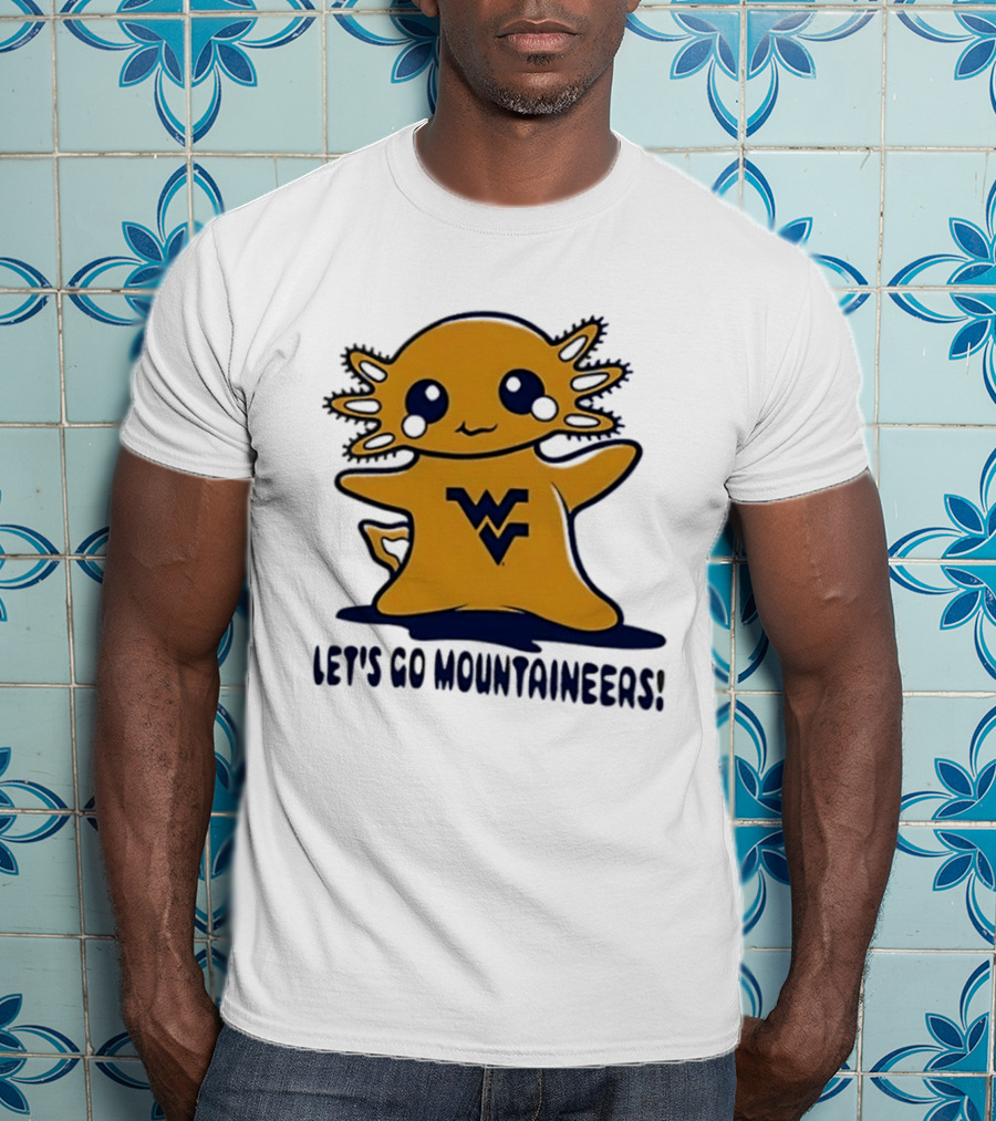 West Virginia Basketball Pokémon Let's Go Mountaineers WVU Fan Spirit T-Shirt