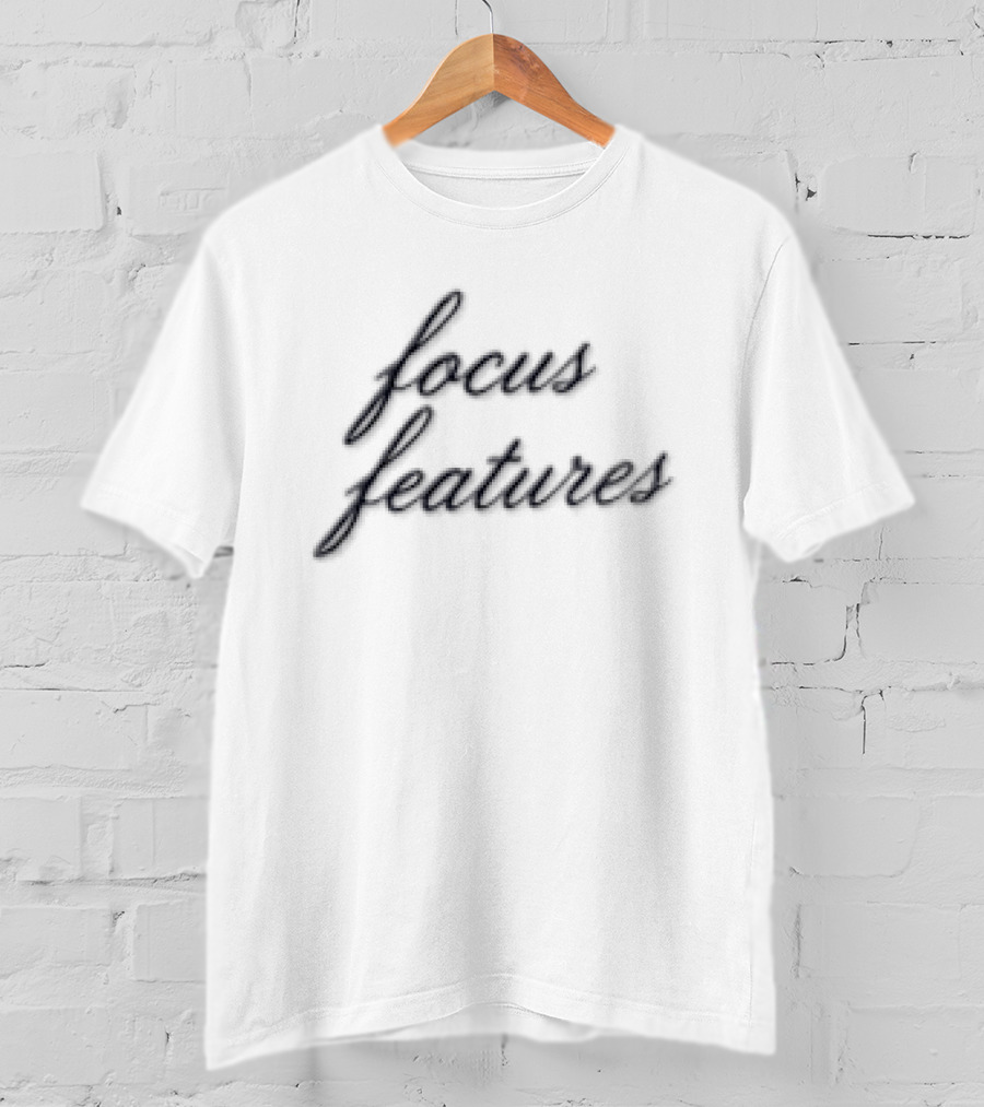 Focus Features Classic Cursive Style Movie Studio T-Shirt