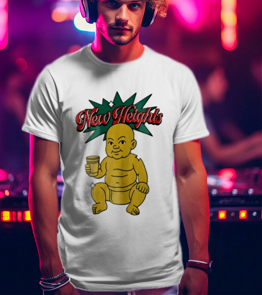 New Heights Golden Baby Drinking Cup T-Shirt