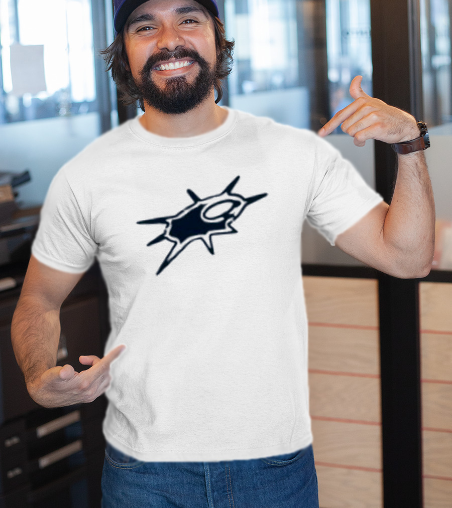 Run For Cover Records One Step Closer Zero Starburst Shape T-Shirt