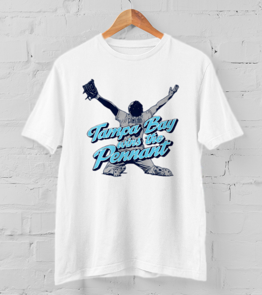 Tampa Bay Wins The Pennant Celebration Victory Iconic Sports Moment T-Shirt