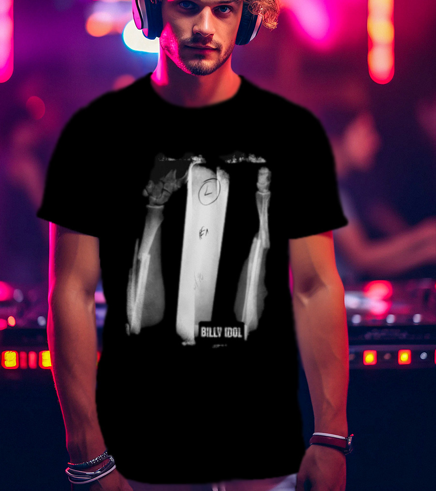 Billy Idol X Ray 2026 Tour T-Shirt