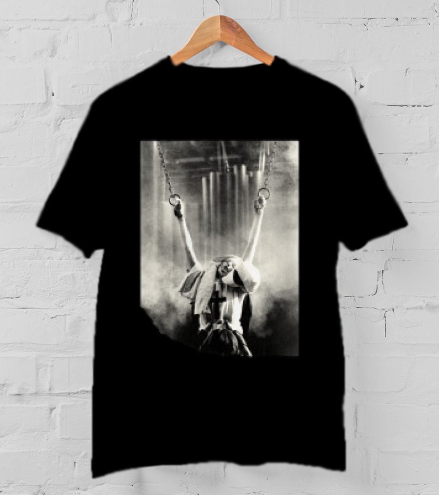 Work Store Mother Of Angels Religious Symbolism Chains Image T-Shirt