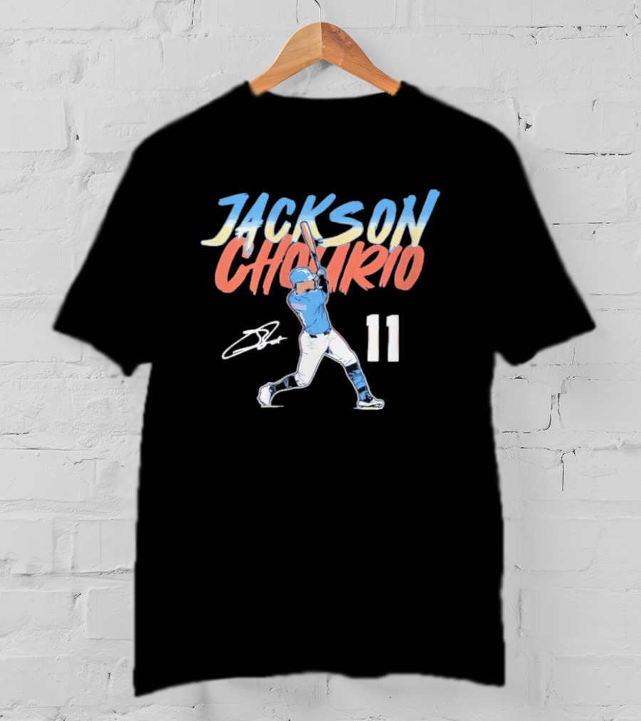 Jackson Chourio Milwaukee Brewers Swing Number 11 T-Shirt