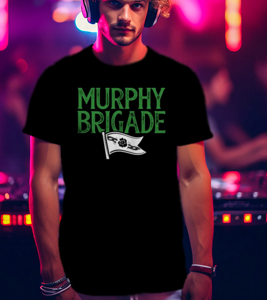 Murphy Brigade Dropkick Murphys Store Flag T-Shirt