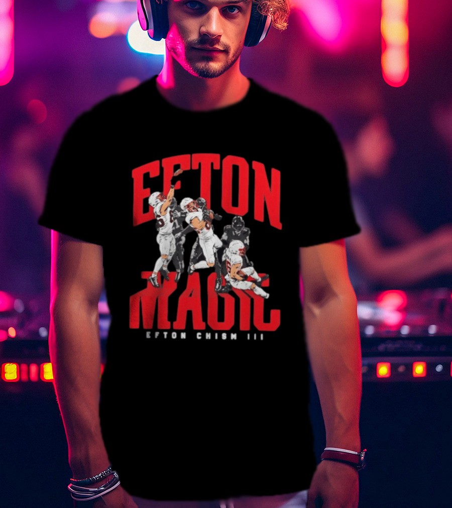 Efton Chism III Magic Football Catch T-Shirt