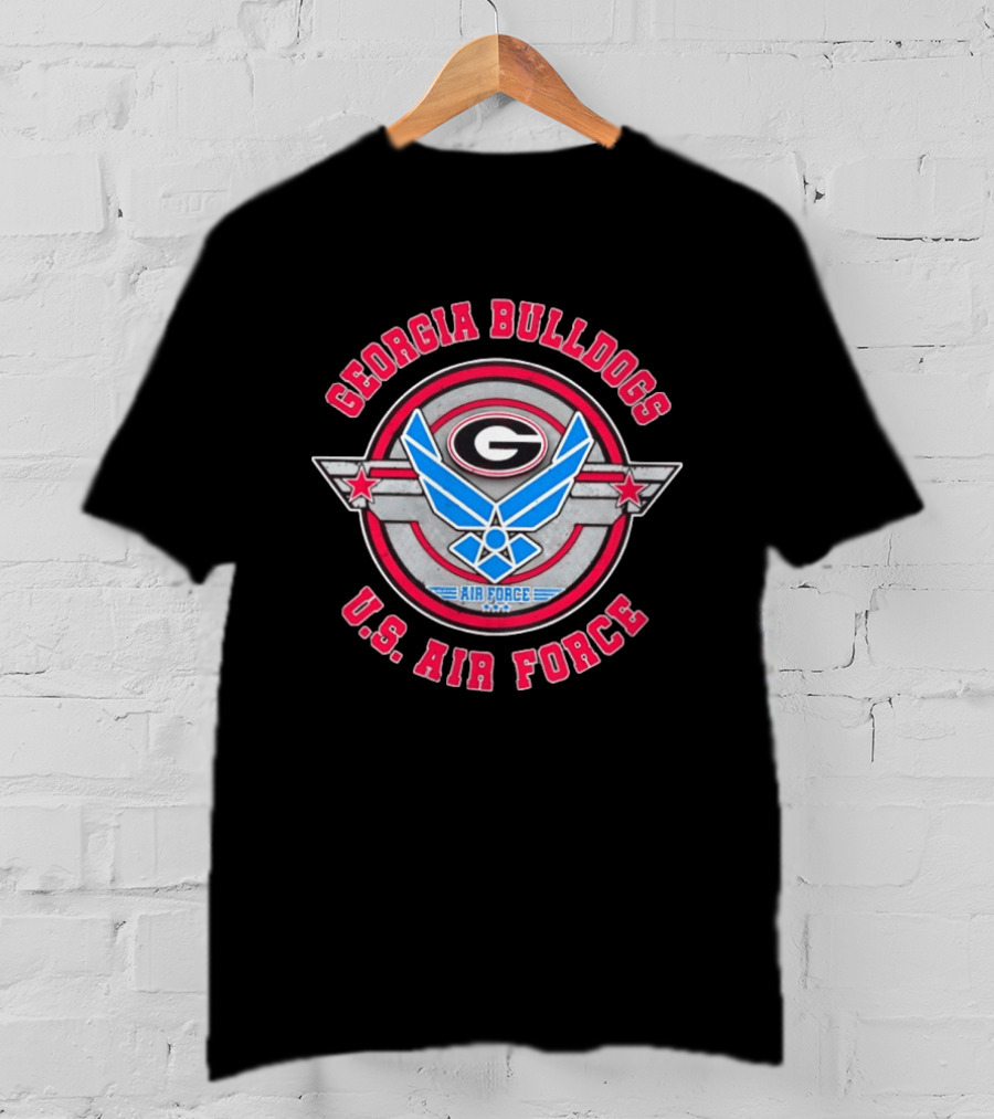 Georgia Bulldogs U.S. Air Force Collaboration T-Shirt