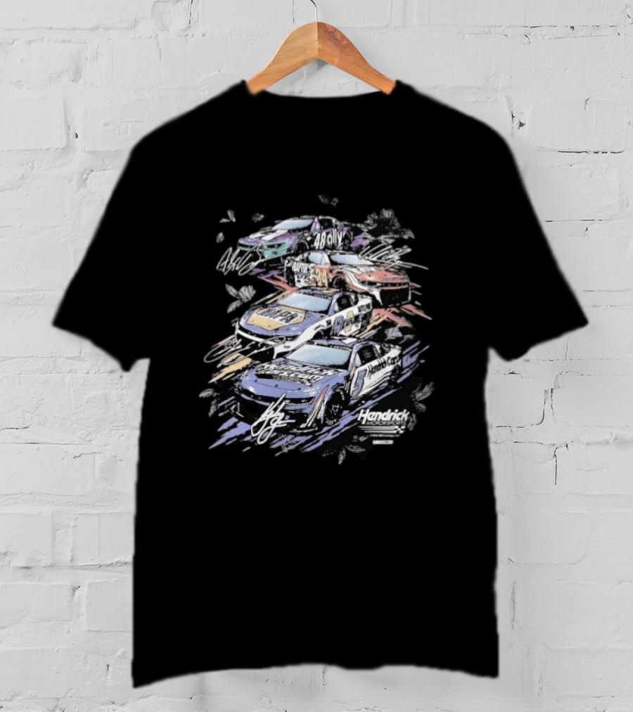 Hendrick Motorsports 5 9 24 48 Ally Cars Racing Team T-Shirt