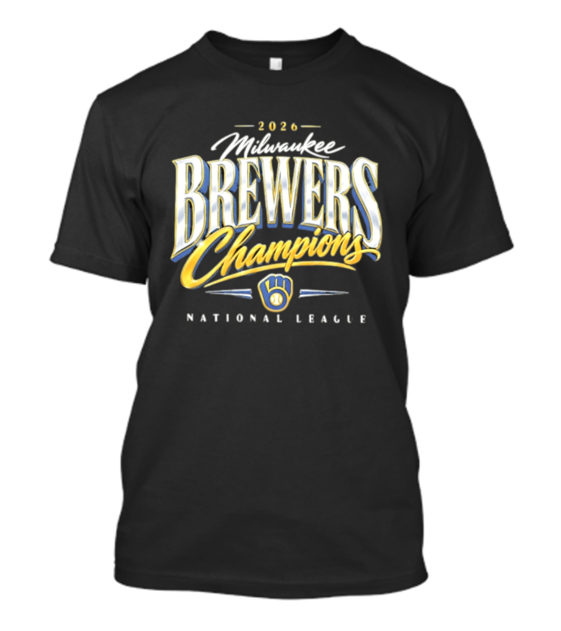 Milwaukee Brewers 2026 National League Champions T-Shirt