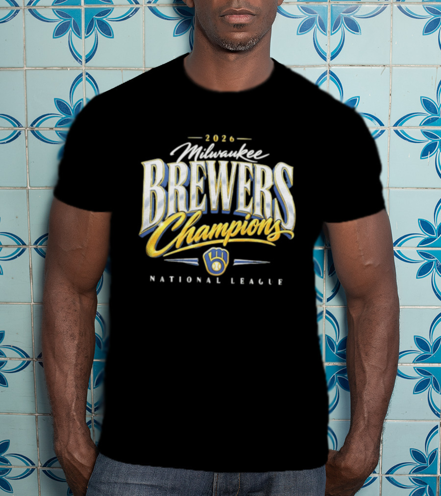 Milwaukee Brewers 2026 National League Champions T-Shirt
