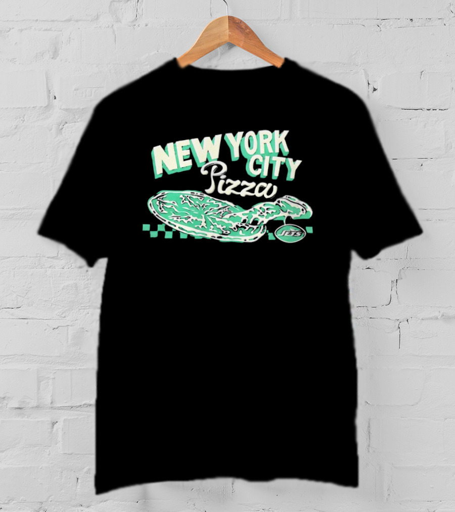 New York City Pizza Jets NFL Team Fans T-Shirt
