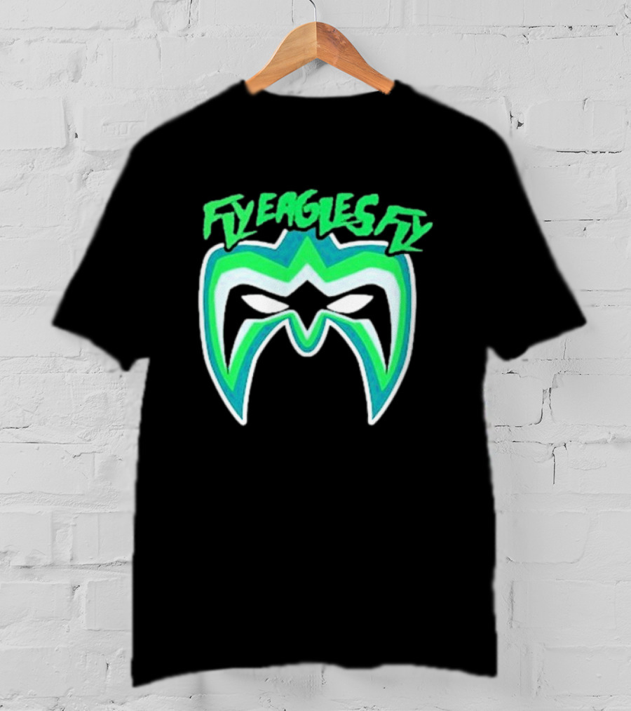 Philadelphia Eagles Fly Eagles Fly Warrior Mask T-Shirt