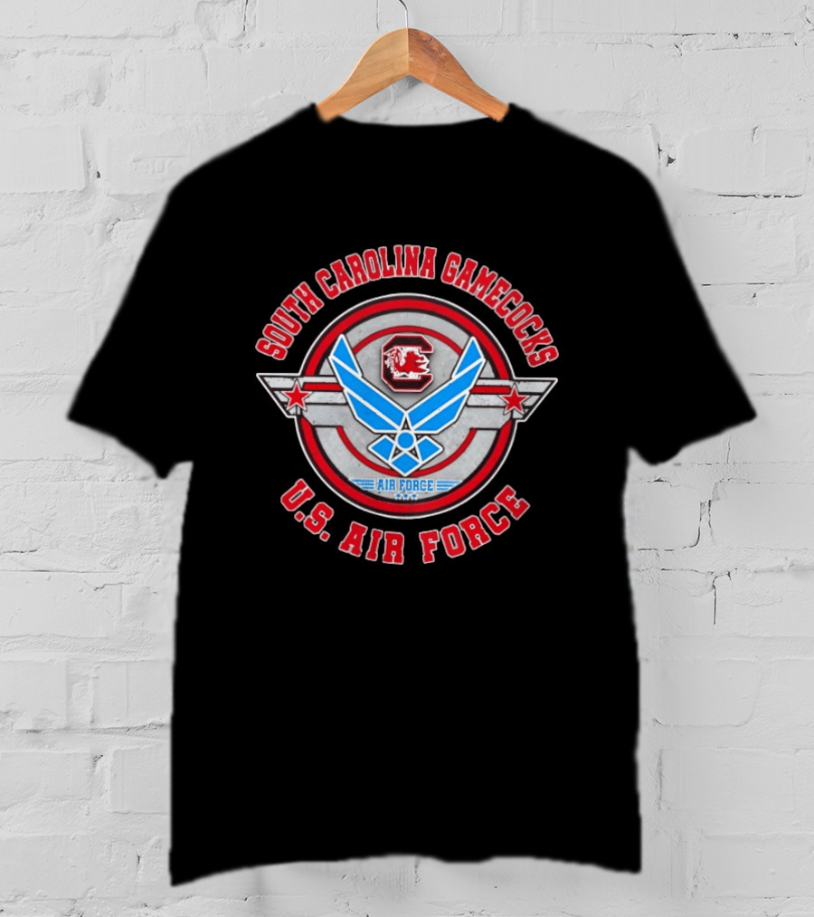 South Carolina Gamecocks U.S. Air Force Collaboration T-Shirt