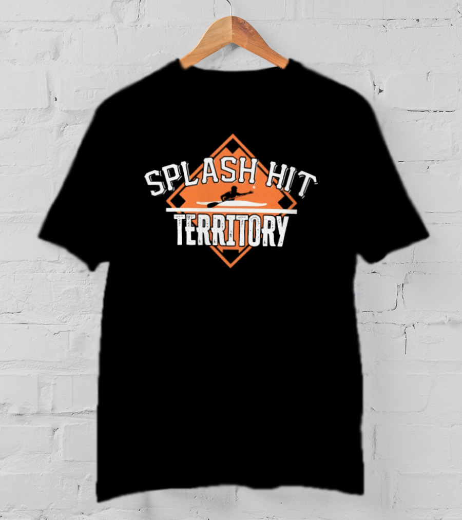 Splash Hit Territory Baseball Paddleboarding Adventure T-Shirt