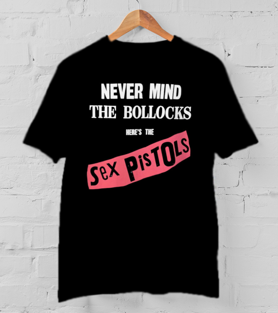Never Mind The Bollocks Here's The Sex Pistols Album Original T-Shirt