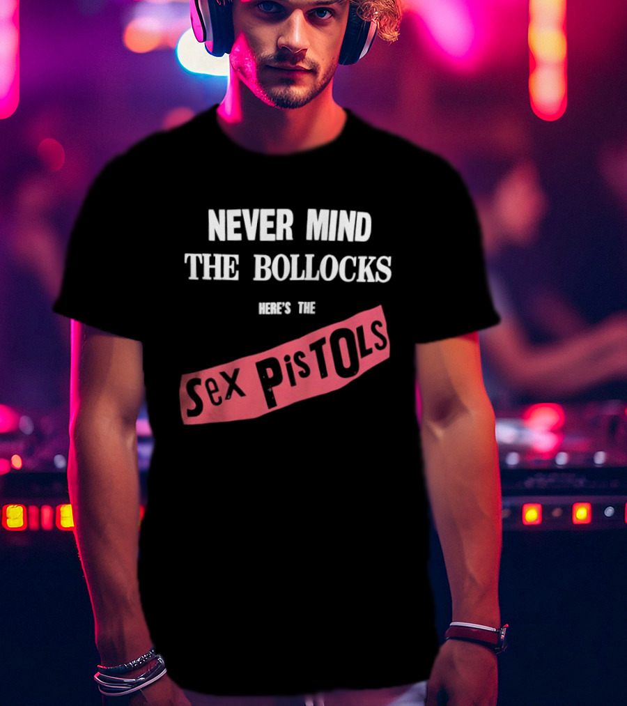 Never Mind The Bollocks Here's The Sex Pistols Album Original T-Shirt