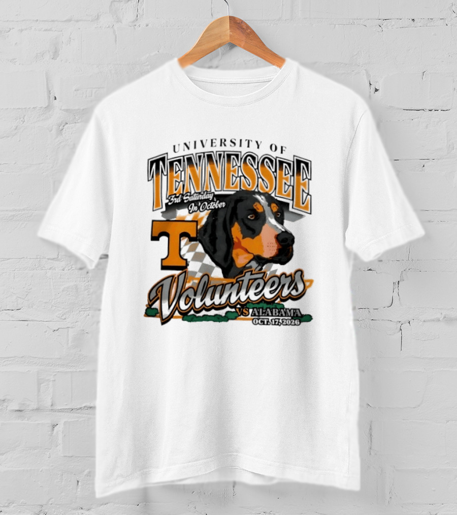 Alabama Crimson Tide Vs University Of Tennessee Volunteers Third Saturday Regional Franklin T-Shirt